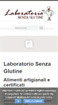 Mobile Screenshot of laboratoriosenzaglutine.com